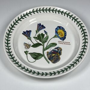 Portmeirion Botanic Garden 7 1/4” Bread Plate, Trailing Bindweed, England
